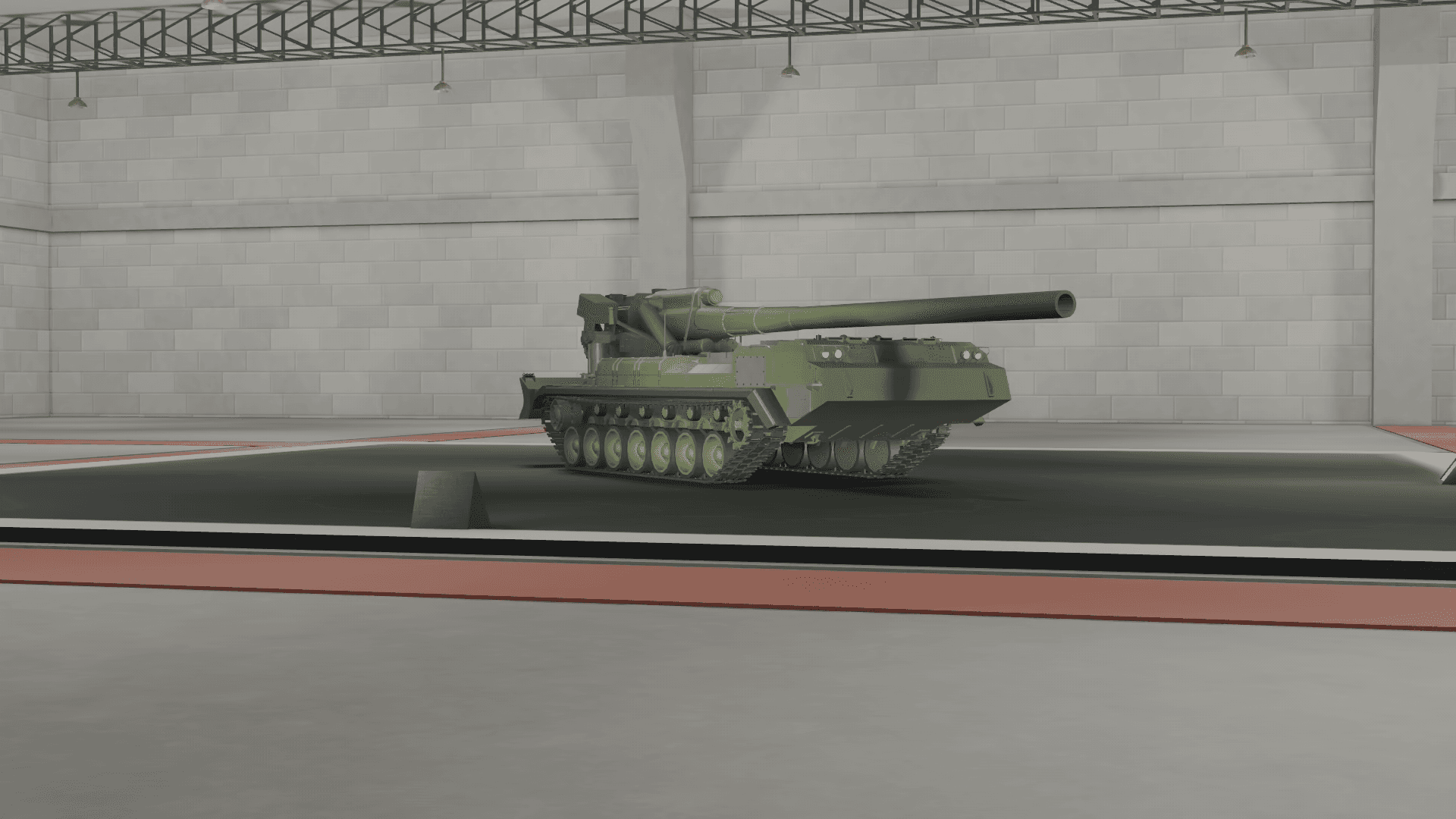 Image of the "2S7 Pion" in Multicrew Tank Combat on Roblox