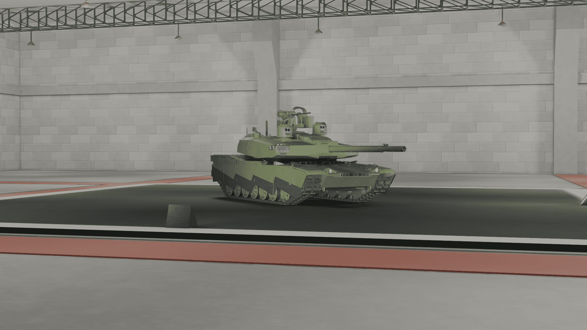 Image of the "Abrams X" in Multicrew Tank Combat on Roblox