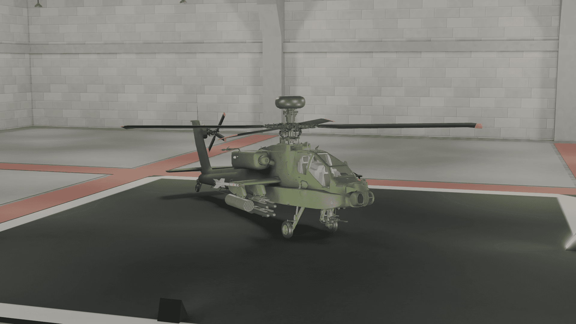 Image of the "AH-64D" in Multicrew Tank Combat on Roblox