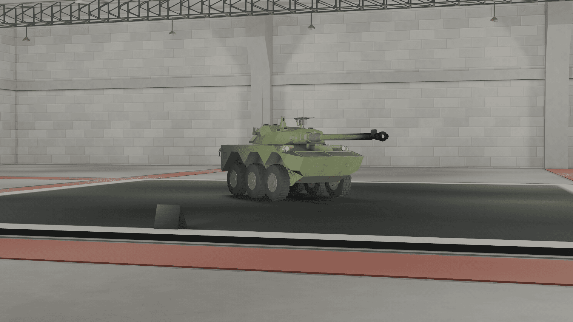 Image of the "AMX-10RC" in Multicrew Tank Combat on Roblox