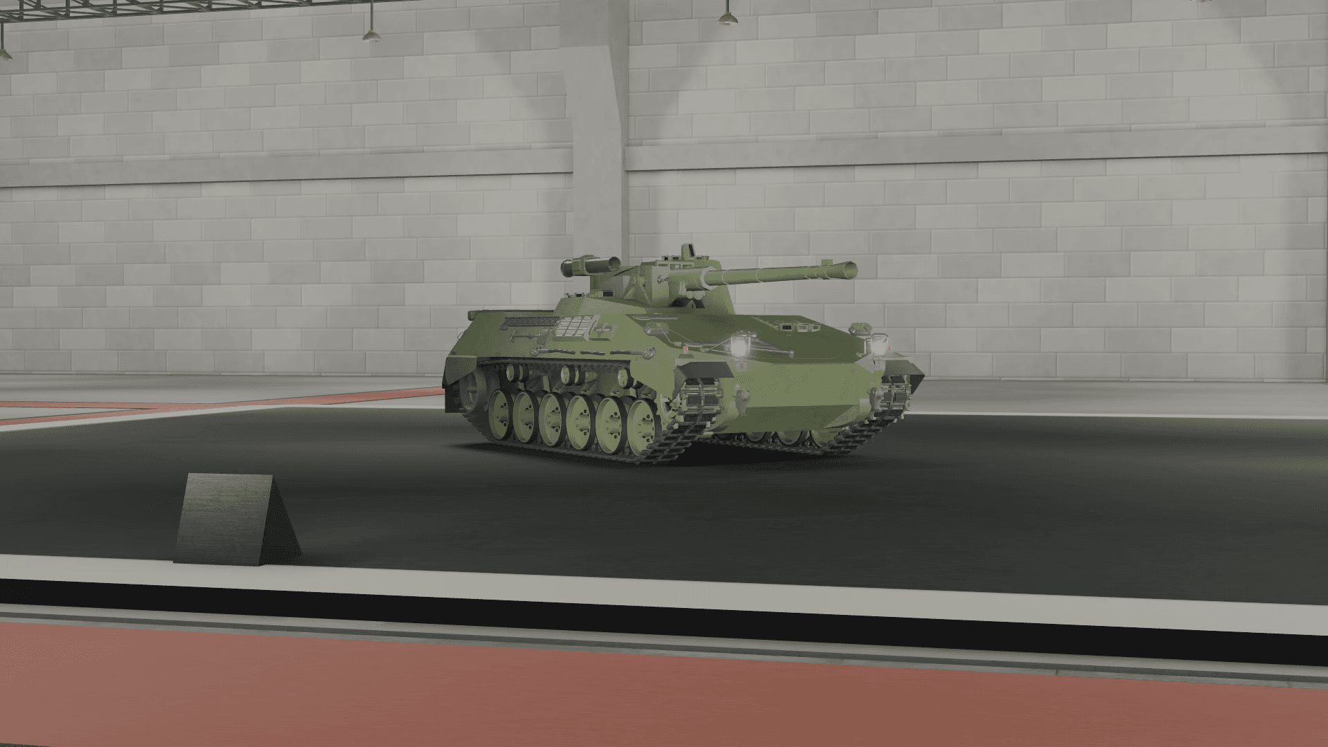 Image of the "Begleitpanzer 57" in Multicrew Tank Combat on Roblox