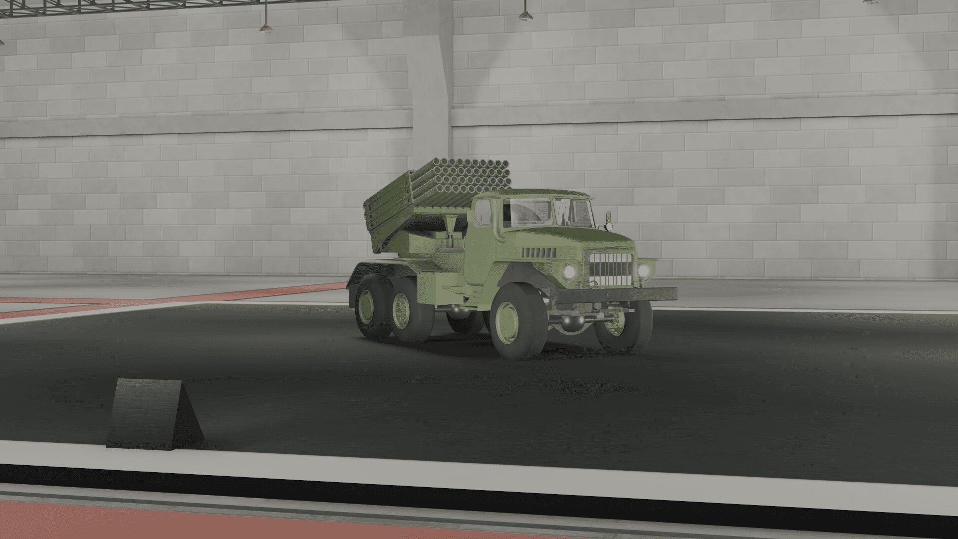 Image of the "BM-21 Grad" in Multicrew Tank Combat on Roblox