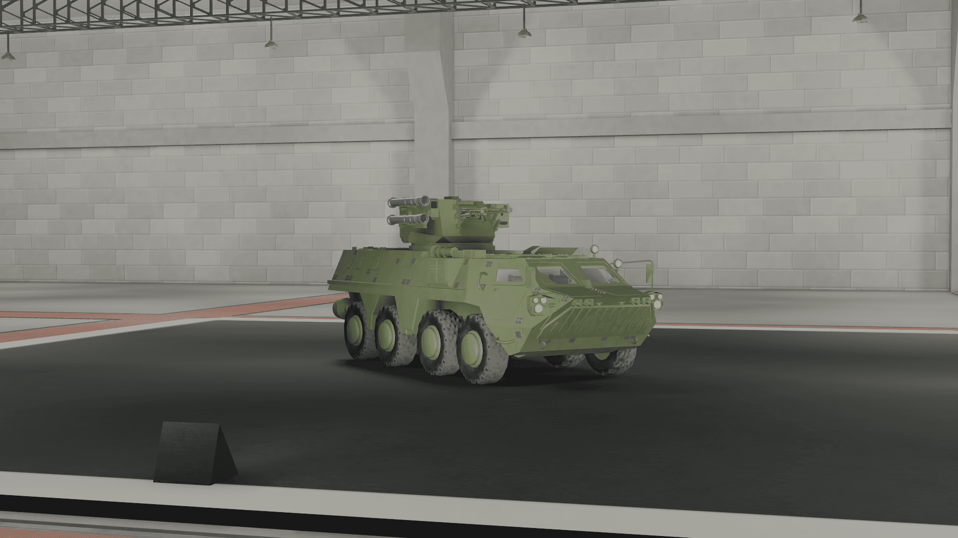 Image of the "BTR-4" in Multicrew Tank Combat on Roblox