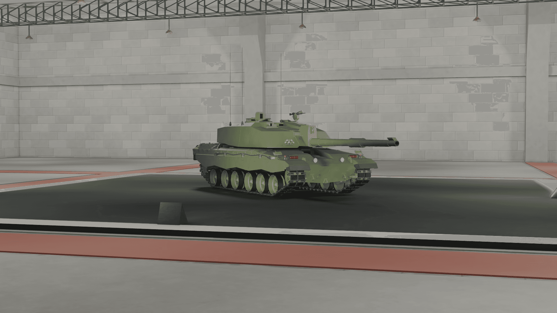 Image of the "Challenger 2" in Multicrew Tank Combat on Roblox