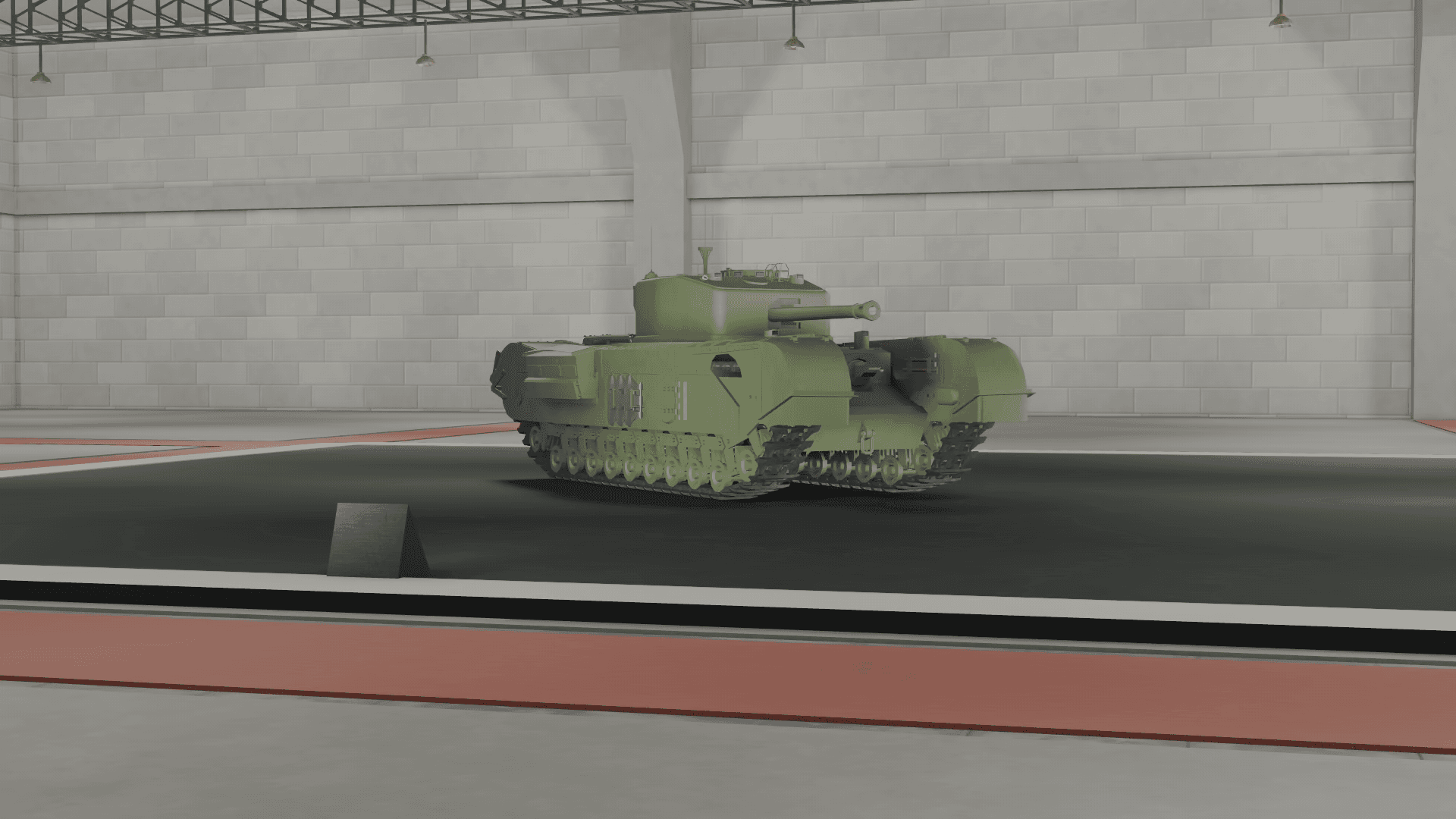 Image of the "Churchill VII" in Multicrew Tank Combat on Roblox