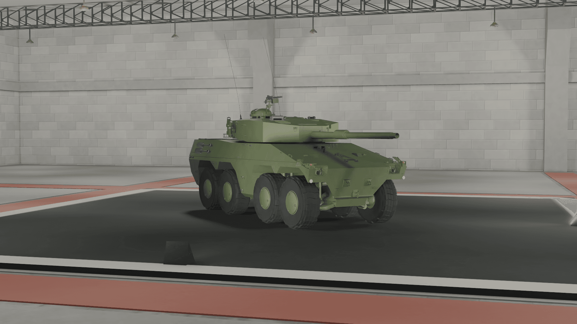 Image of the "Class 3(P)" in Multicrew Tank Combat on Roblox