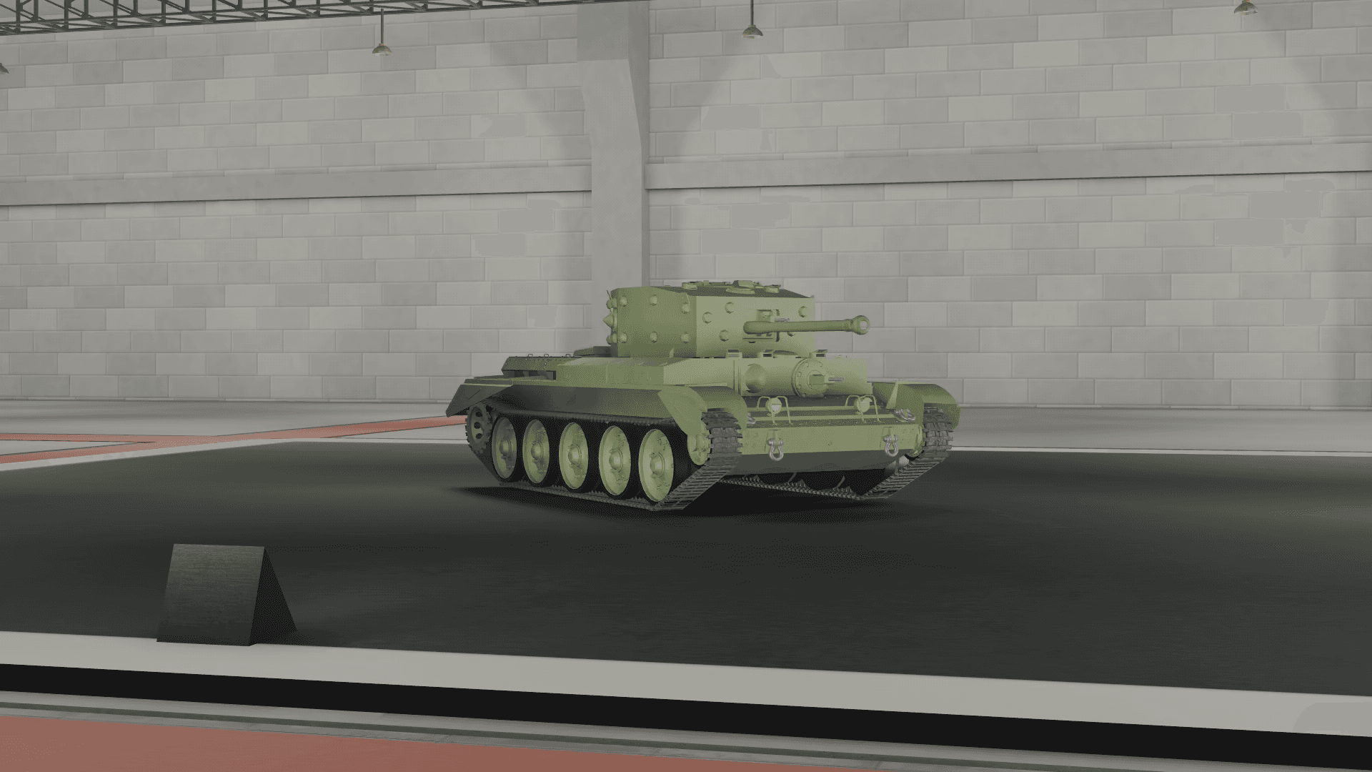 Image of the "Cromwell V" in Multicrew Tank Combat on Roblox