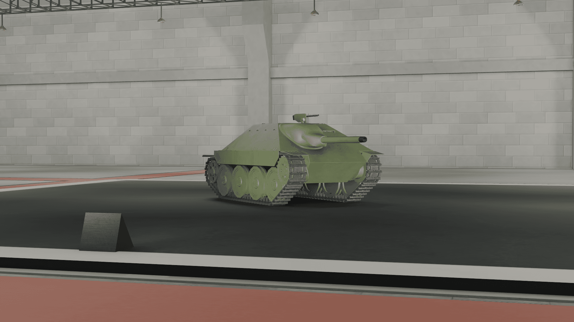 Image of the "Hetzer" in Multicrew Tank Combat on Roblox
