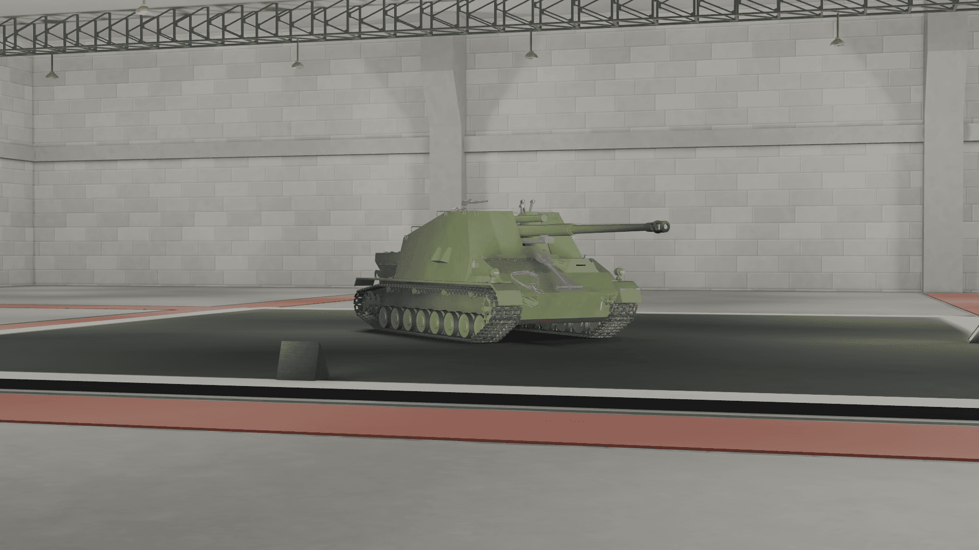 Image of the "Hornisse" in Multicrew Tank Combat on Roblox