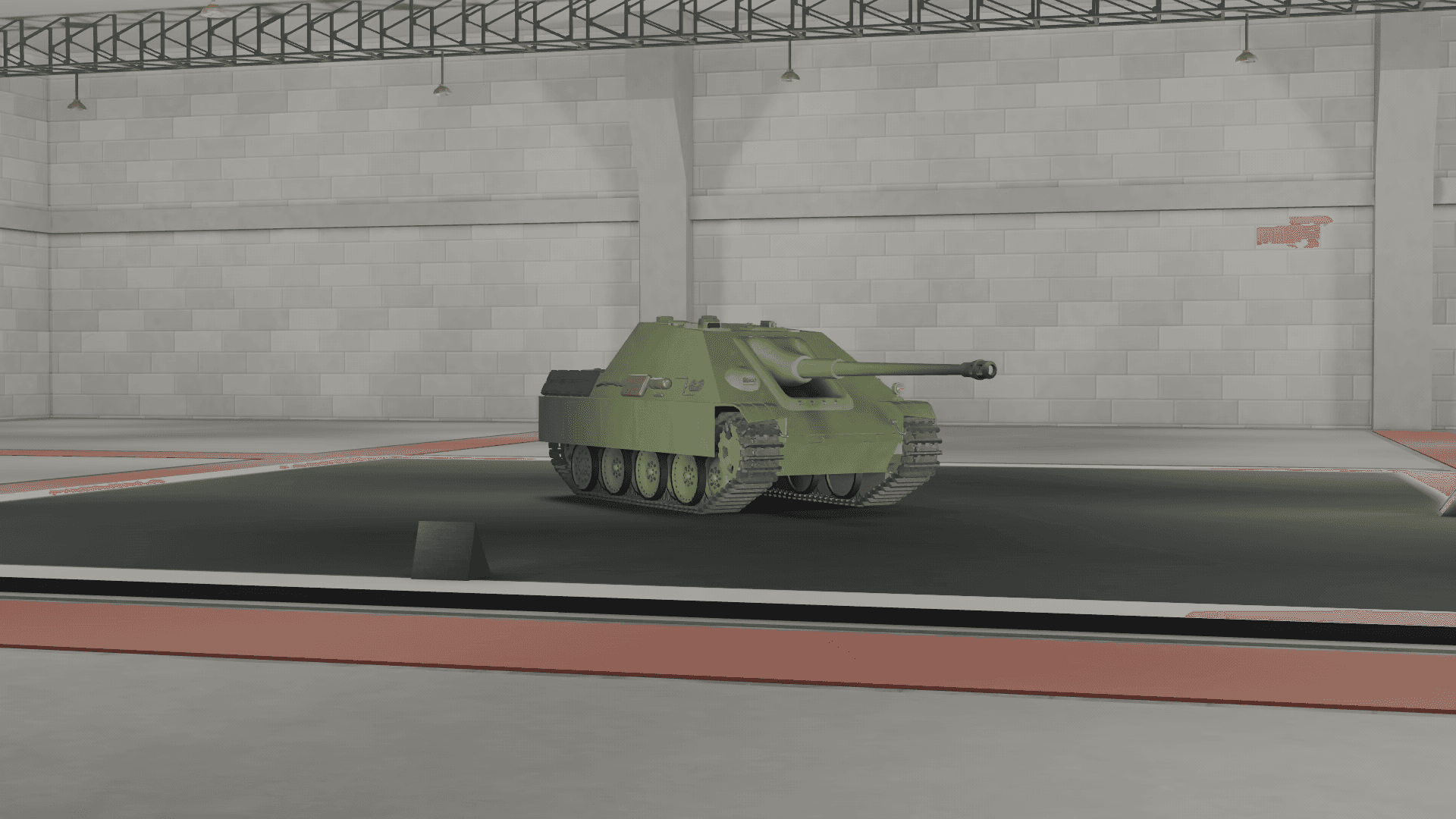 Image of the "Jagdpanther" in Multicrew Tank Combat on Roblox