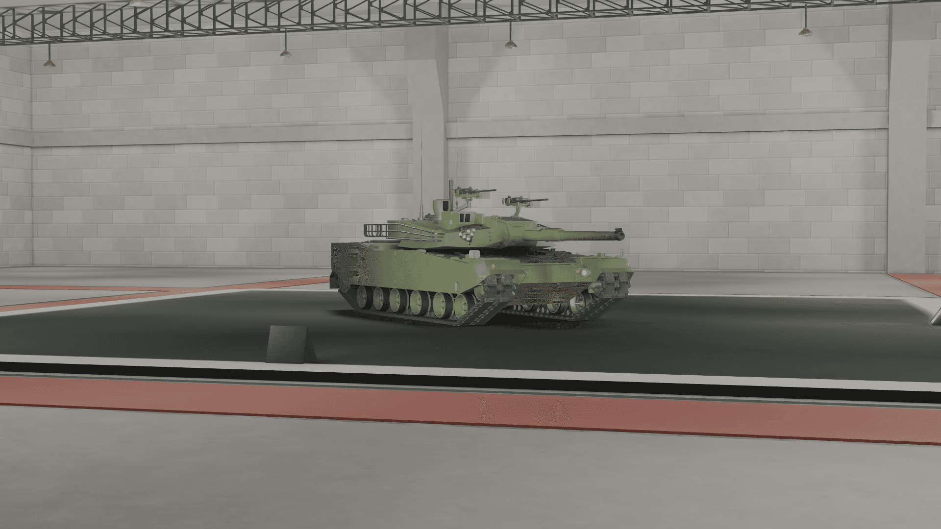 Image of the "K1" in Multicrew Tank Combat on Roblox