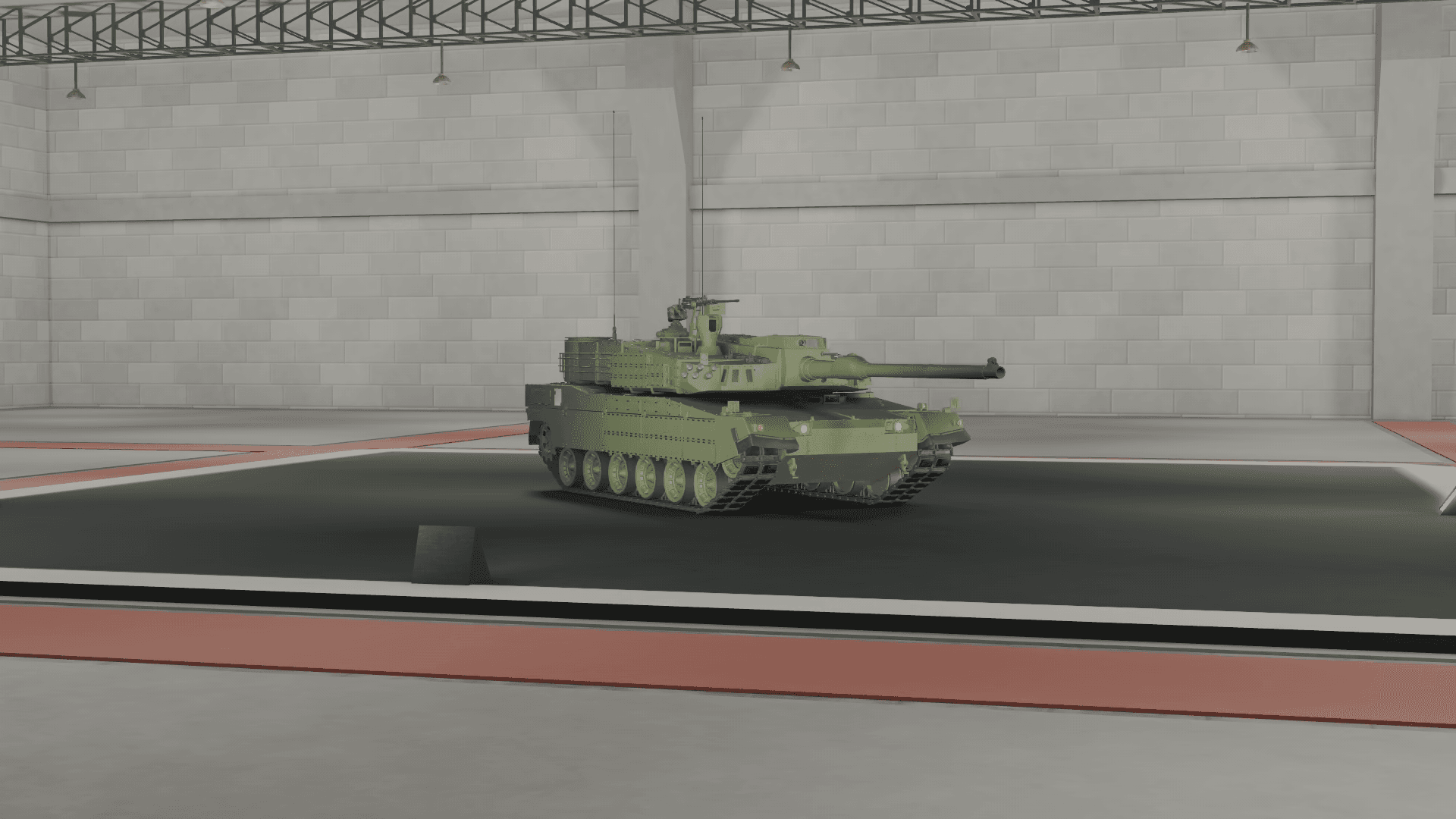 Image of the "K2" in Multicrew Tank Combat on Roblox