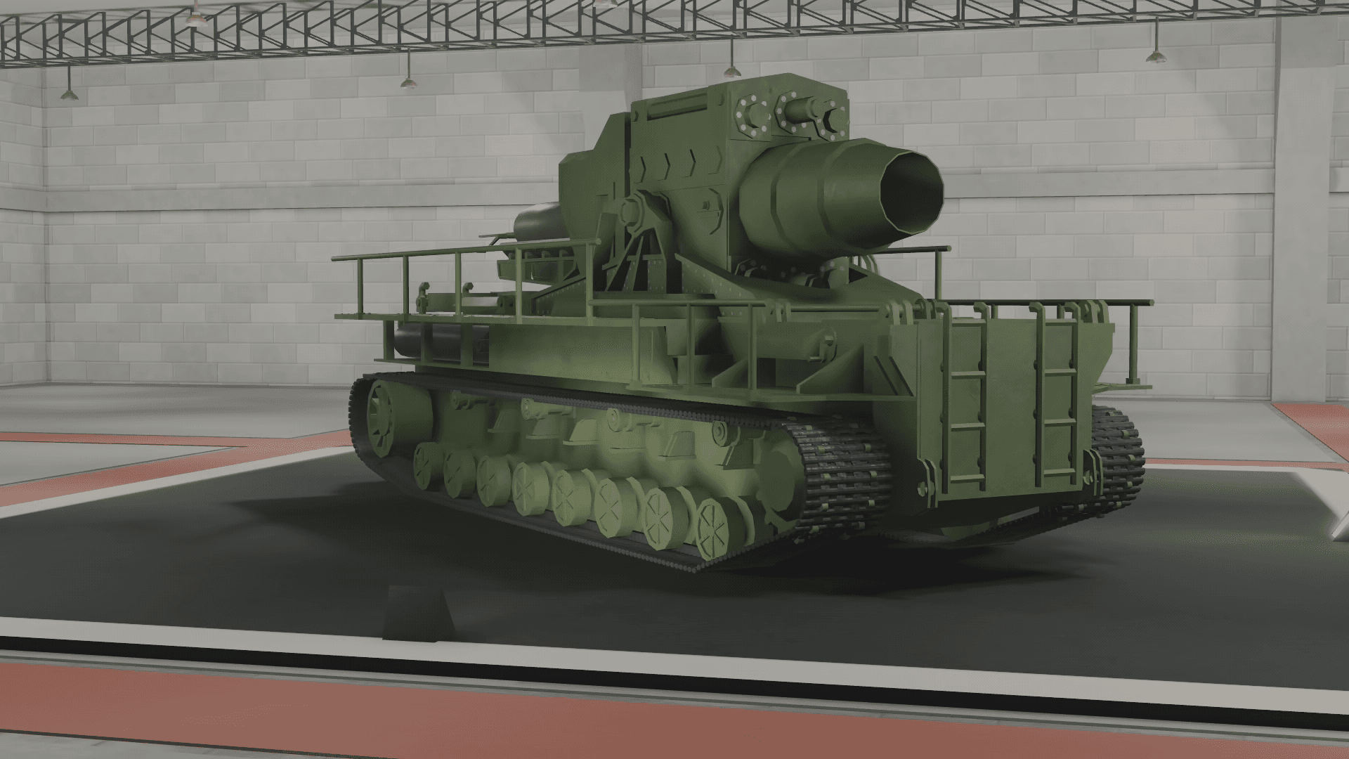 Image of the "Karl-Gerät" in Multicrew Tank Combat on Roblox