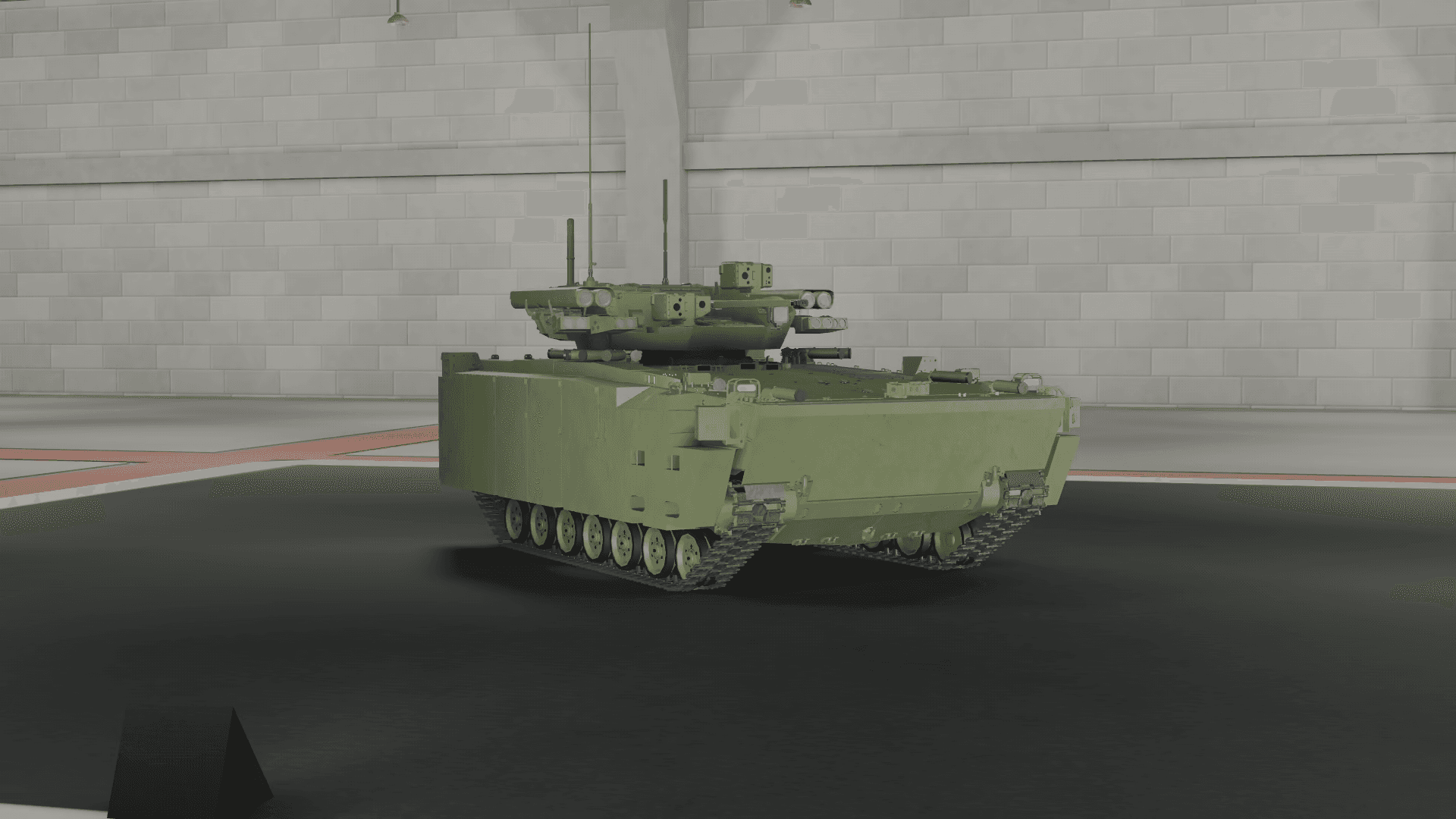 Image of the "Kurganets-25" in Multicrew Tank Combat on Roblox