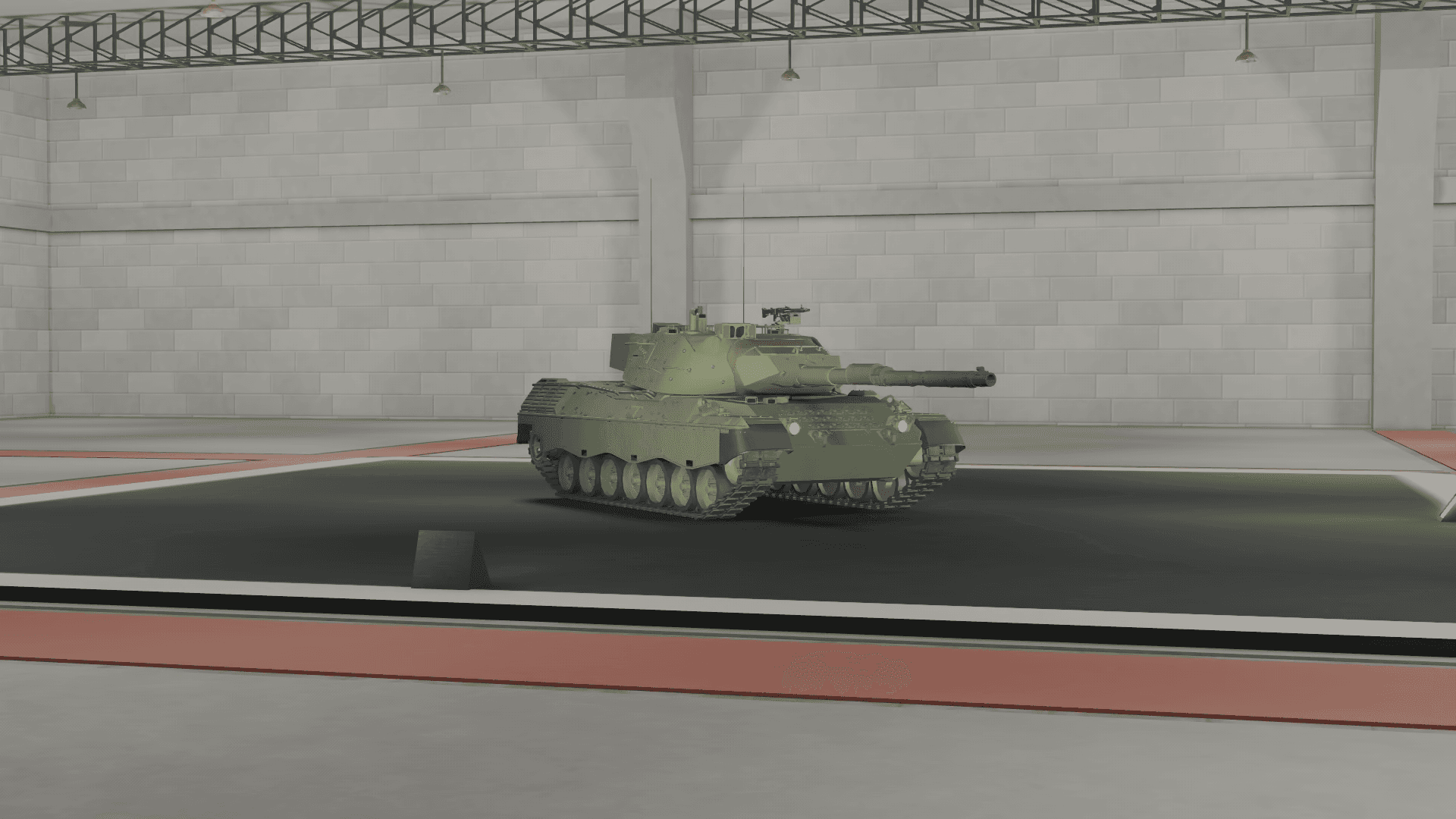 Image of the "Leopard 1A5" in Multicrew Tank Combat on Roblox