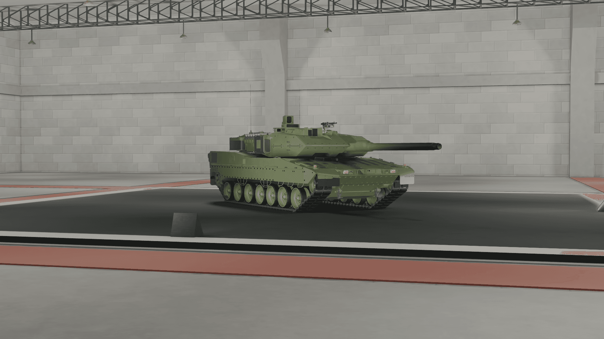 Image of the "Leopard 2A7V" in Multicrew Tank Combat on Roblox