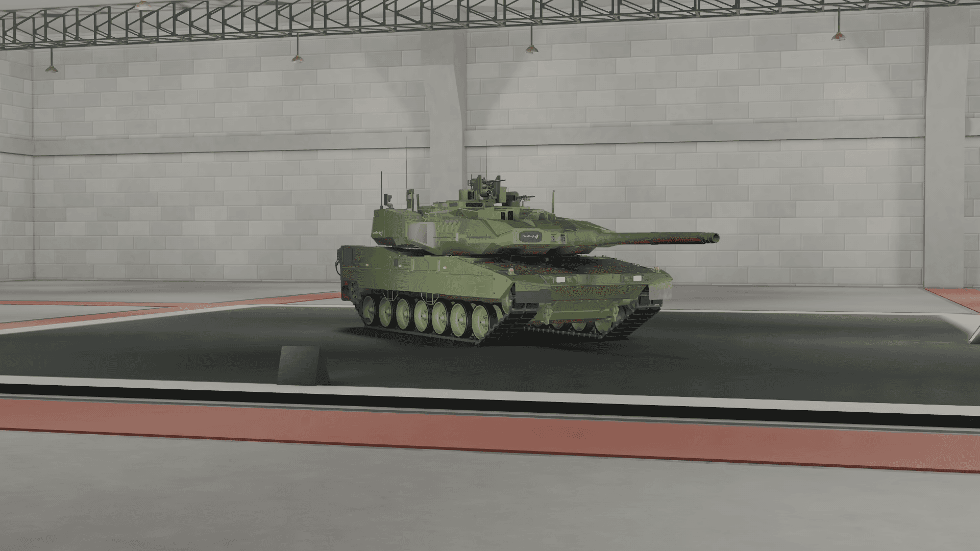 Image of the "Leopard 2A8DK" in Multicrew Tank Combat on Roblox