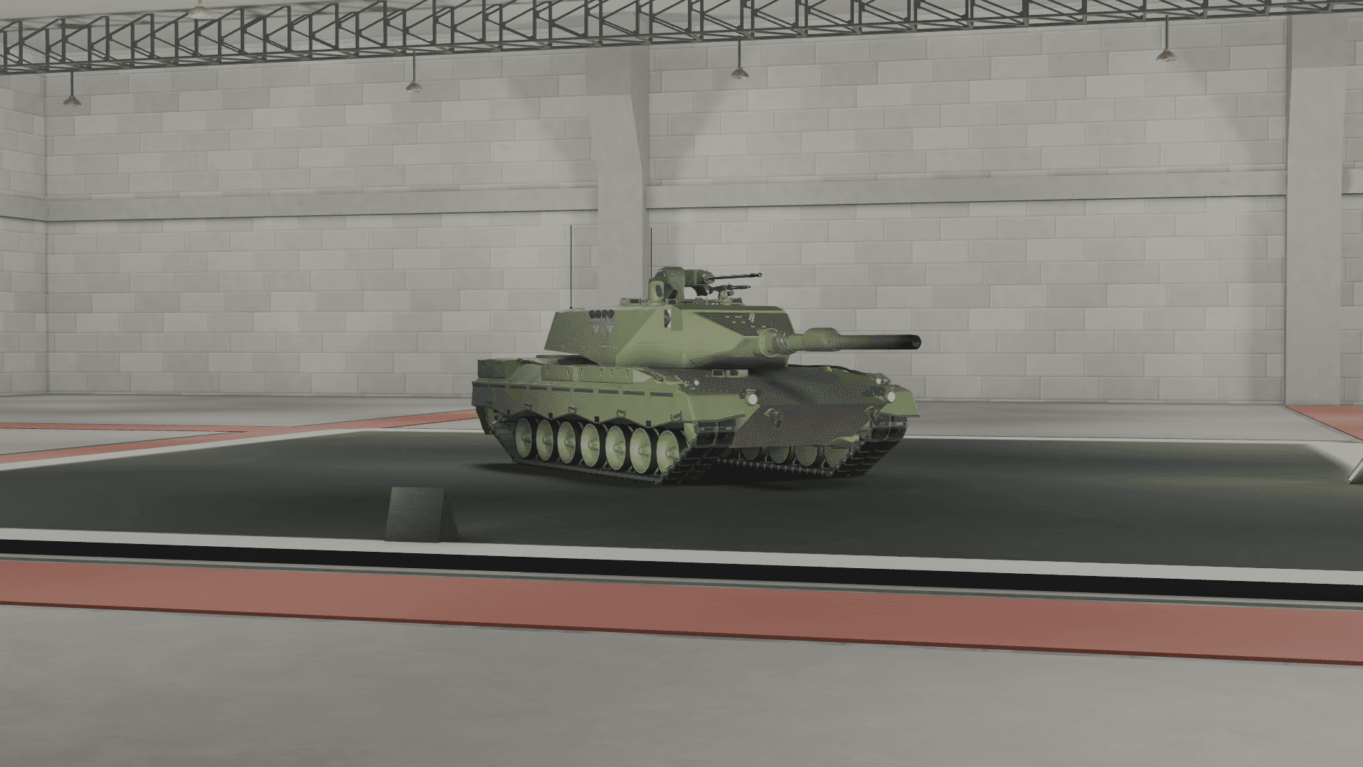 Image of the "Leopard 2K" in Multicrew Tank Combat on Roblox