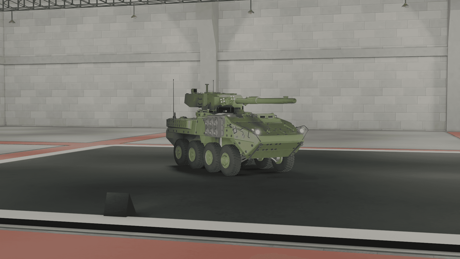 Image of the "M1128 MGS" in Multicrew Tank Combat on Roblox