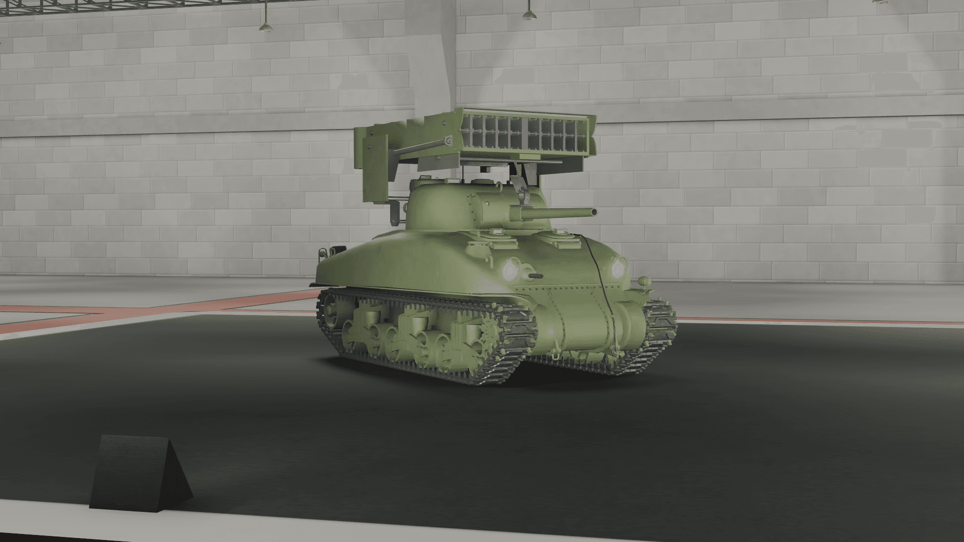 Image of the "M17 Whizbang" in Multicrew Tank Combat on Roblox