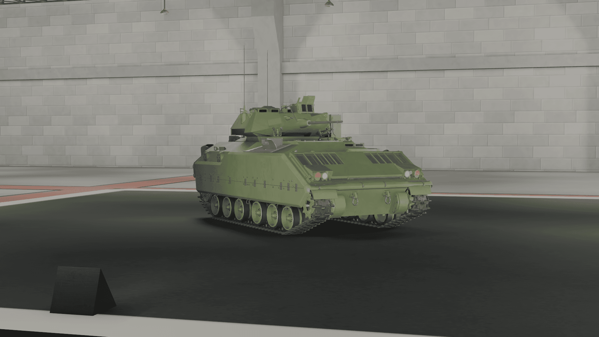 Image of the "M2A1 Bradley" in Multicrew Tank Combat on Roblox
