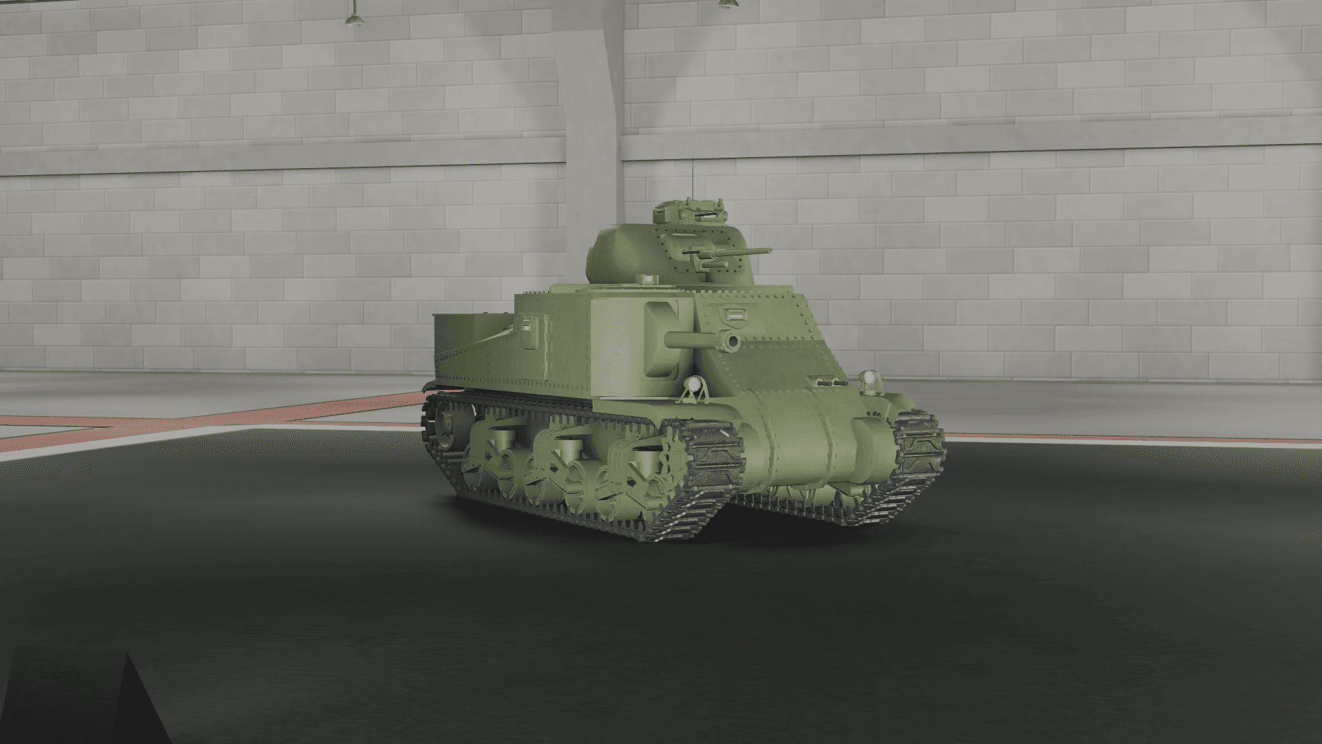 Image of the "M3 Lee" in Multicrew Tank Combat on Roblox