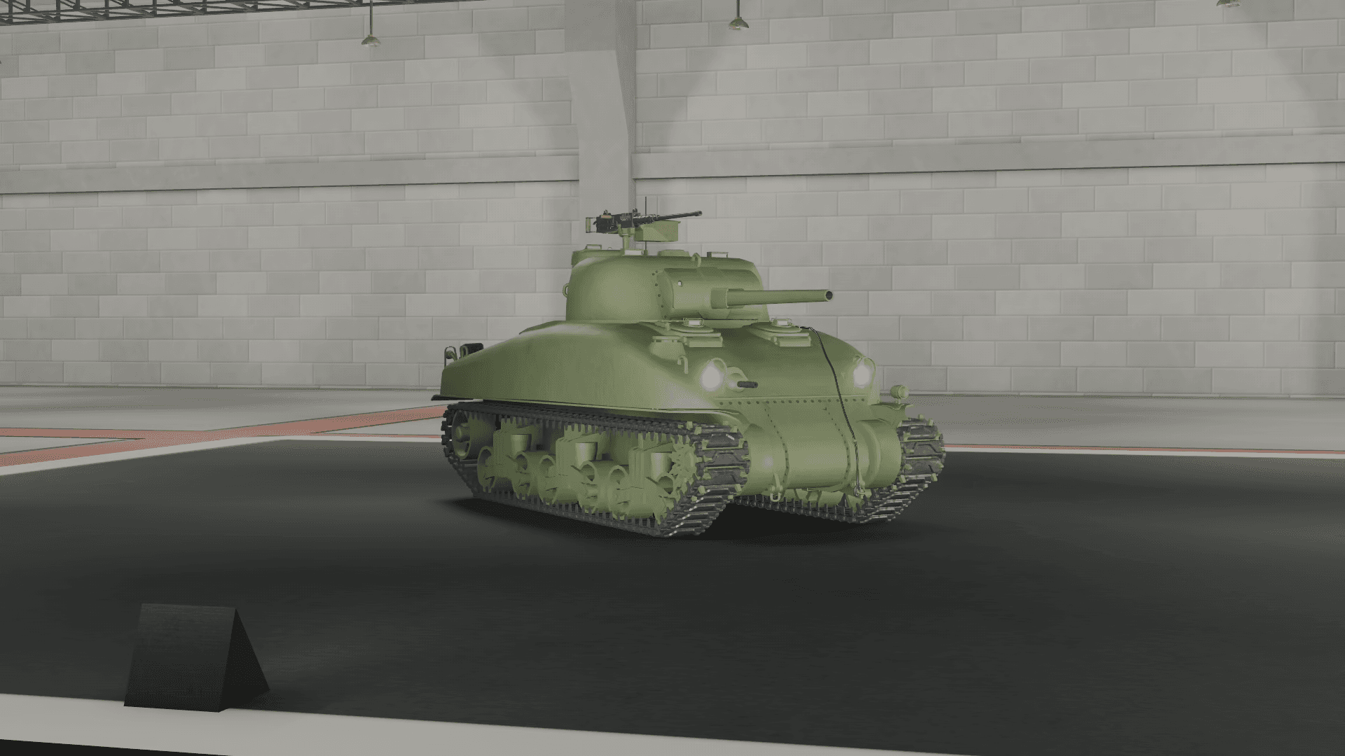 Image of the "M4A1 Sherman" in Multicrew Tank Combat on Roblox