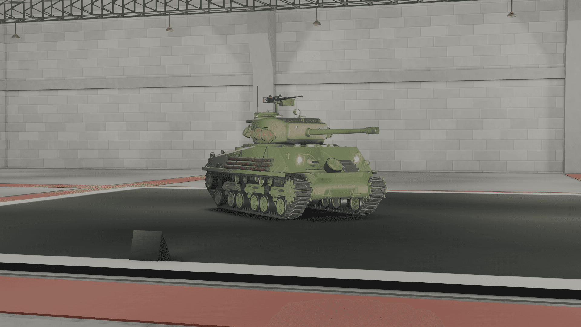 Image of the "M4A2E8 Sherman" in Multicrew Tank Combat on Roblox