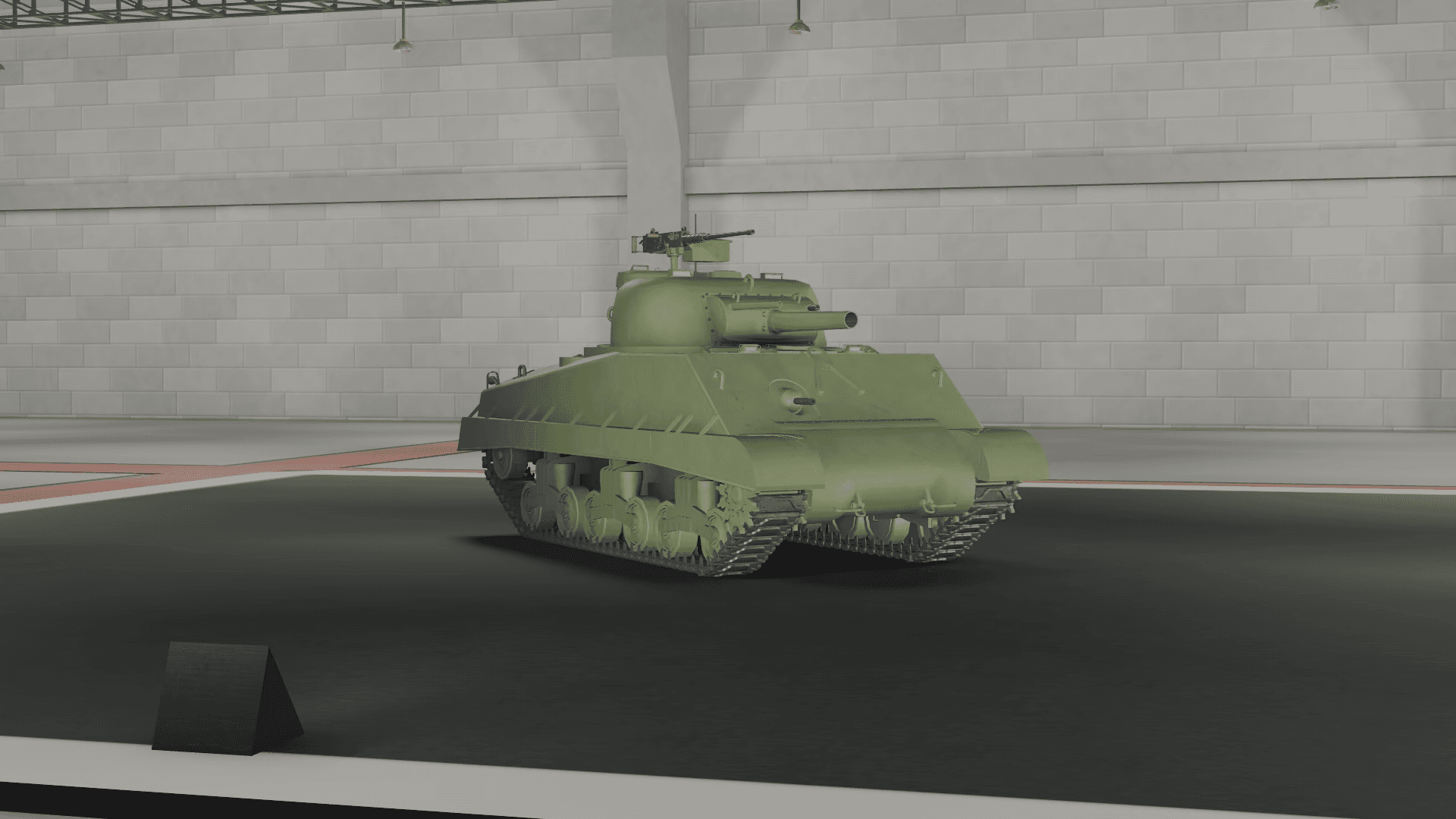 Image of the "M4A3 (105) Zippo" in Multicrew Tank Combat on Roblox
