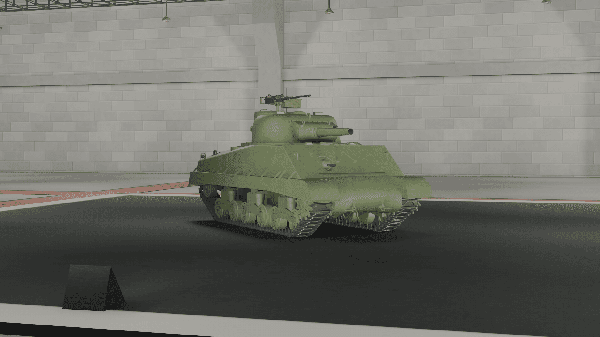 Image of the "M4A3 (105)" in Multicrew Tank Combat on Roblox