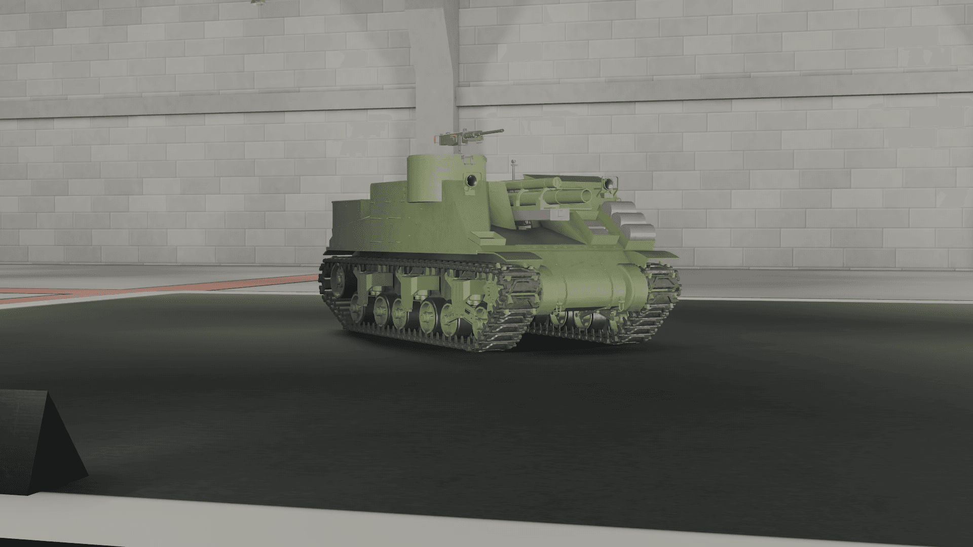 Image of the "M7 Priest" in Multicrew Tank Combat on Roblox