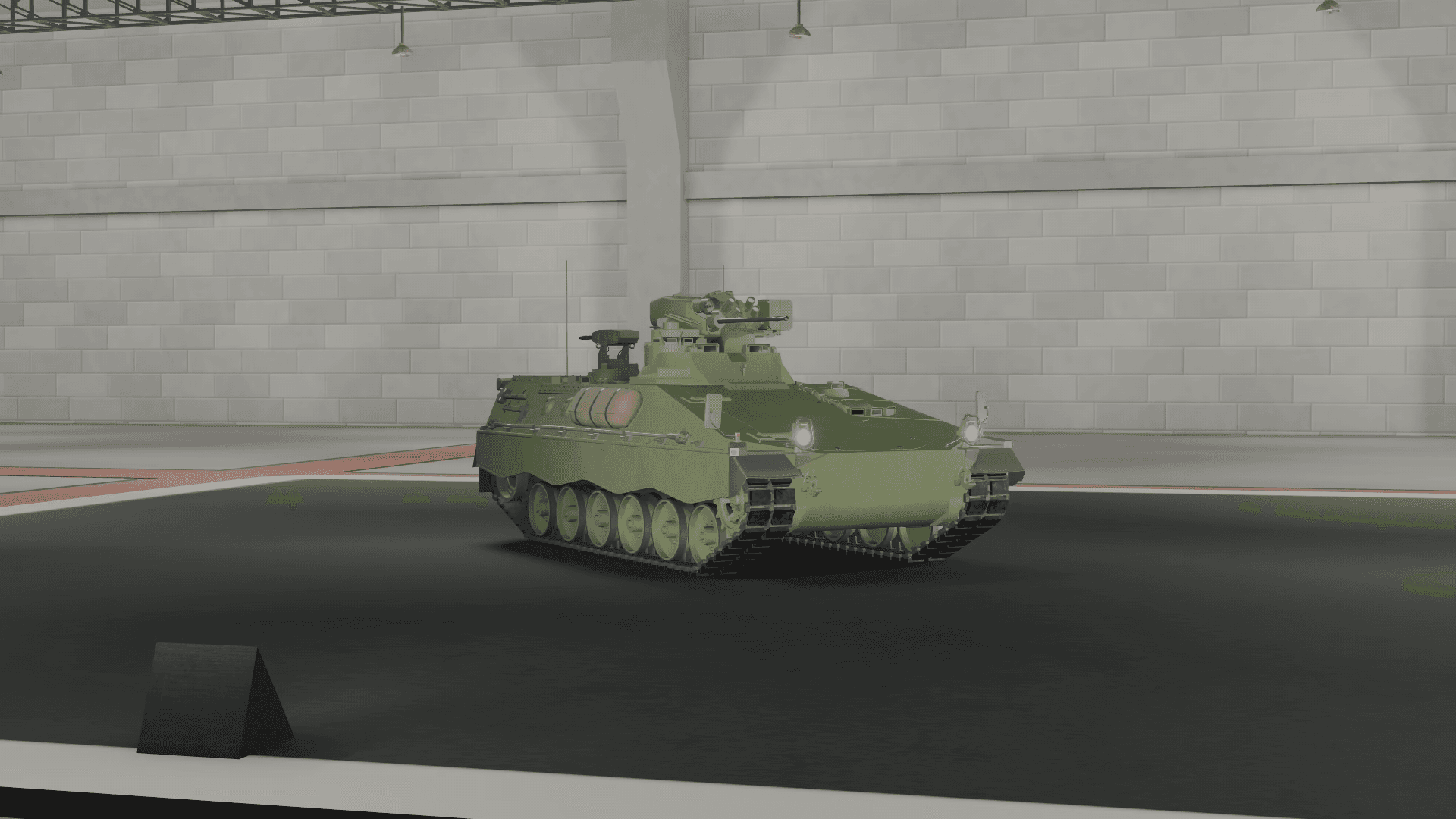 Image of the "Marder A1" in Multicrew Tank Combat on Roblox