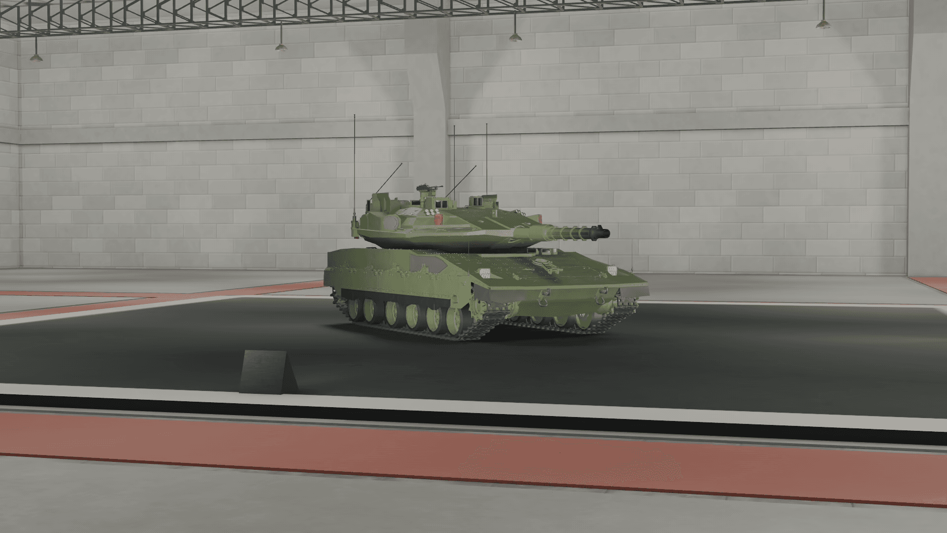 Image of the "Merkava Mk.4M" in Multicrew Tank Combat on Roblox