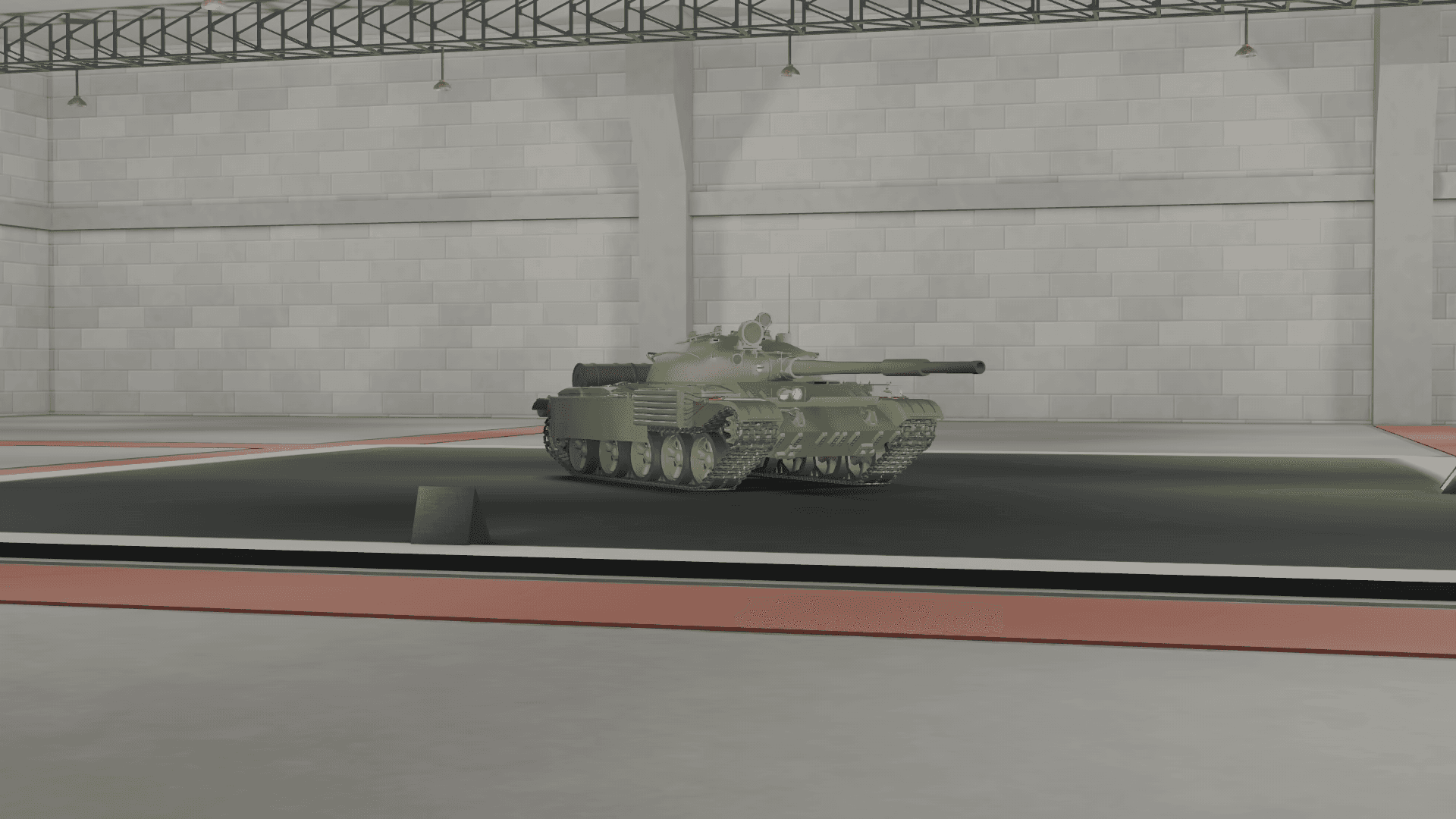 Image of the "Object 166" in Multicrew Tank Combat on Roblox