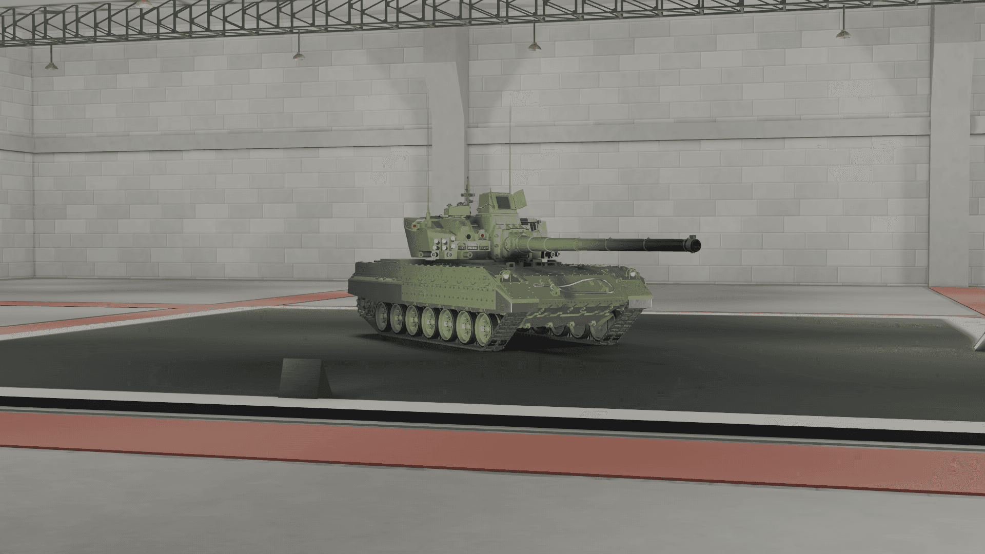 Image of the "Object 195" in Multicrew Tank Combat on Roblox
