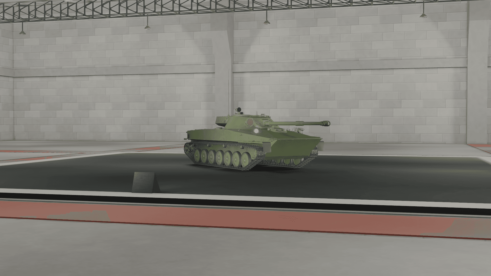 Image of the "Object 906" in Multicrew Tank Combat on Roblox