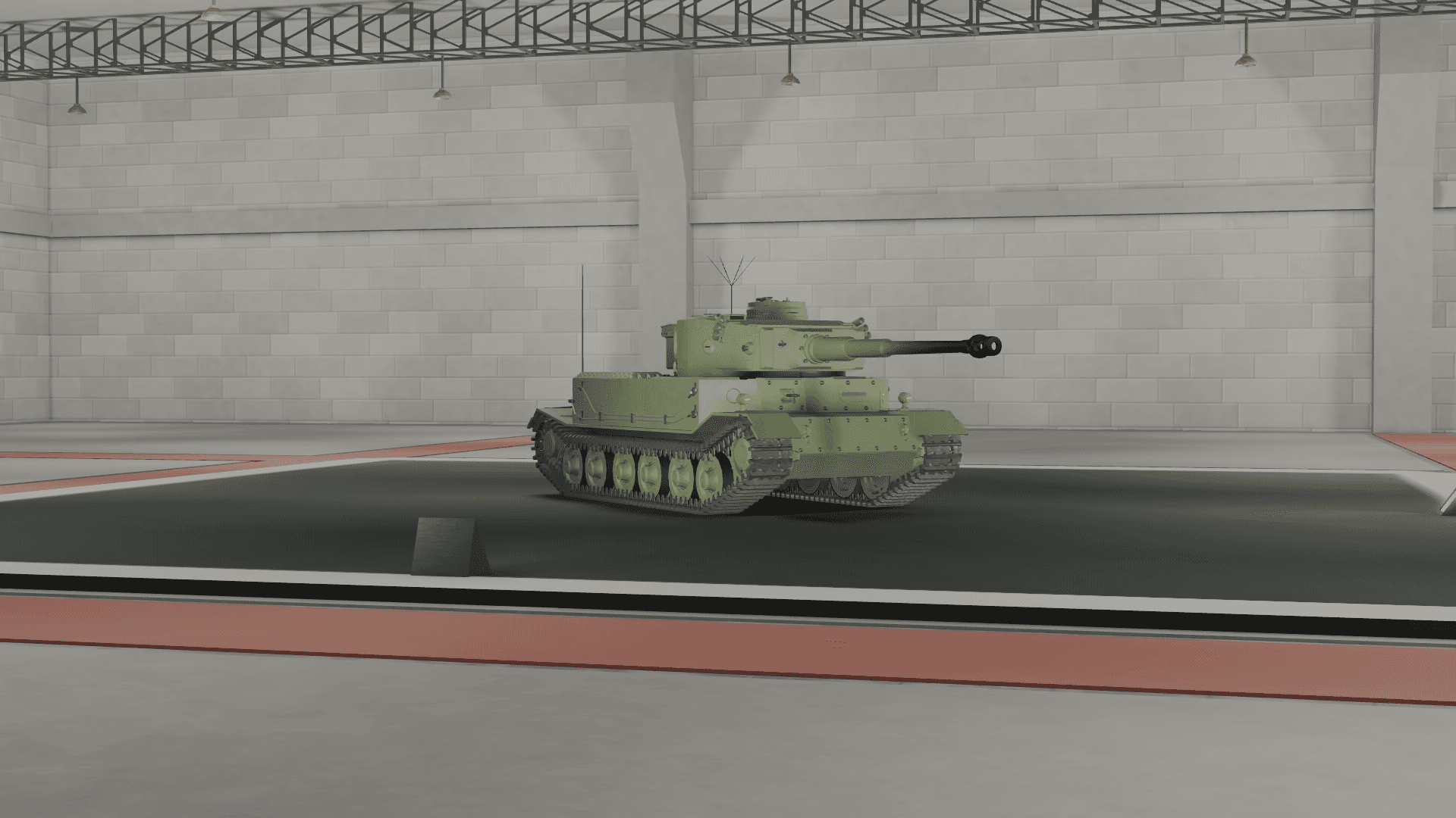Image of the "Porsche Tiger" in Multicrew Tank Combat on Roblox