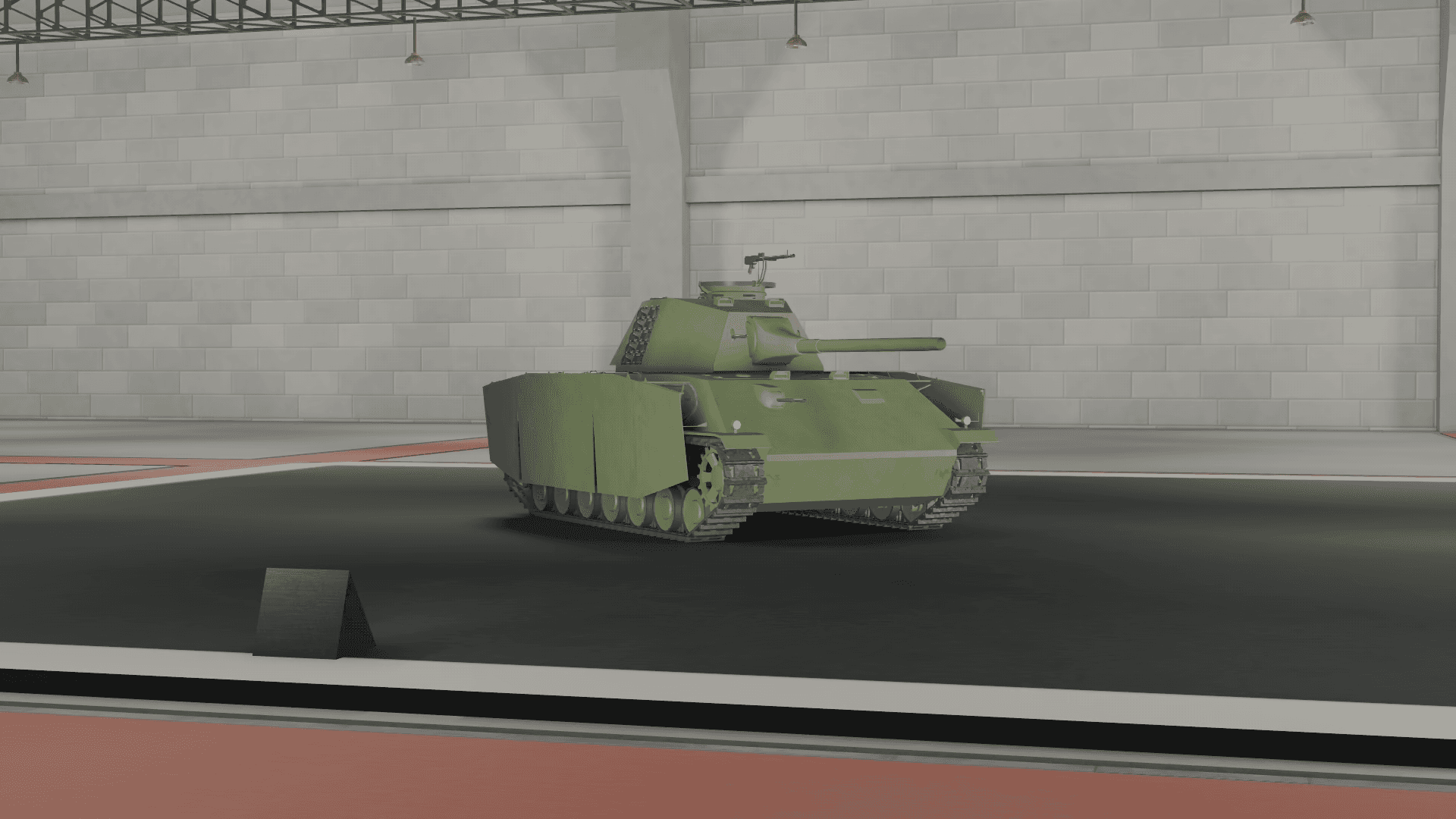 Image of the "Pz IV Ausf. 1946" in Multicrew Tank Combat on Roblox