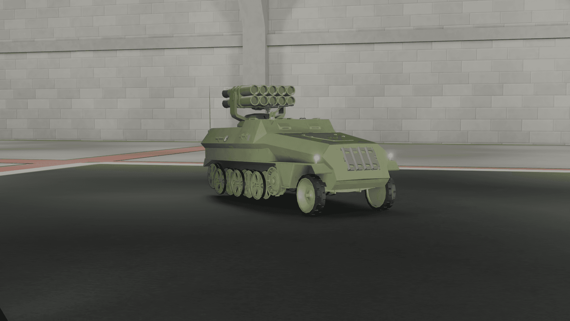 Image of the "Pz.W.42" in Multicrew Tank Combat on Roblox