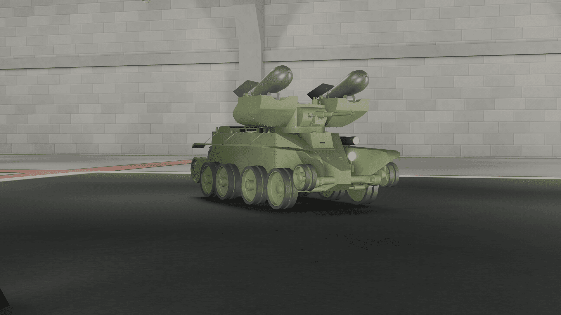 Image of the "RBT-5" in Multicrew Tank Combat on Roblox