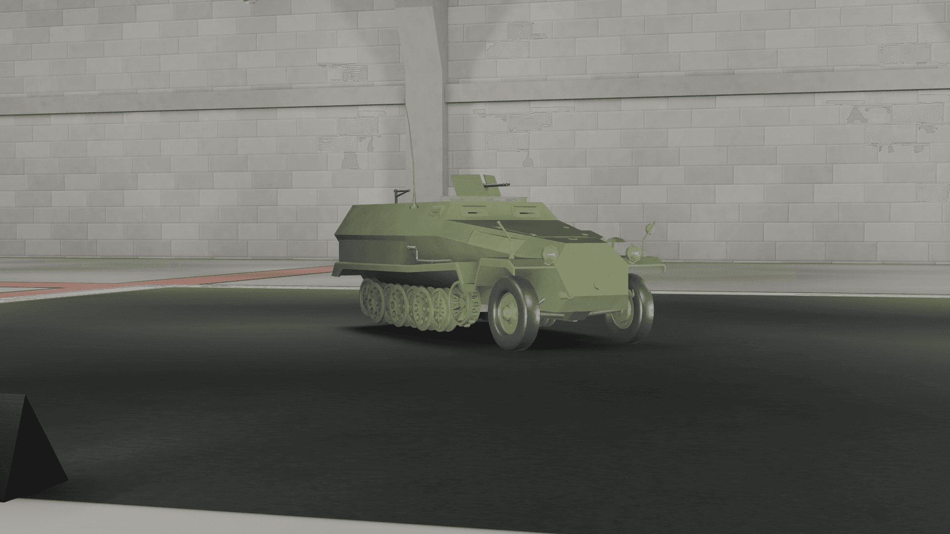 Image of the "Sd Kfz 251" in Multicrew Tank Combat on Roblox
