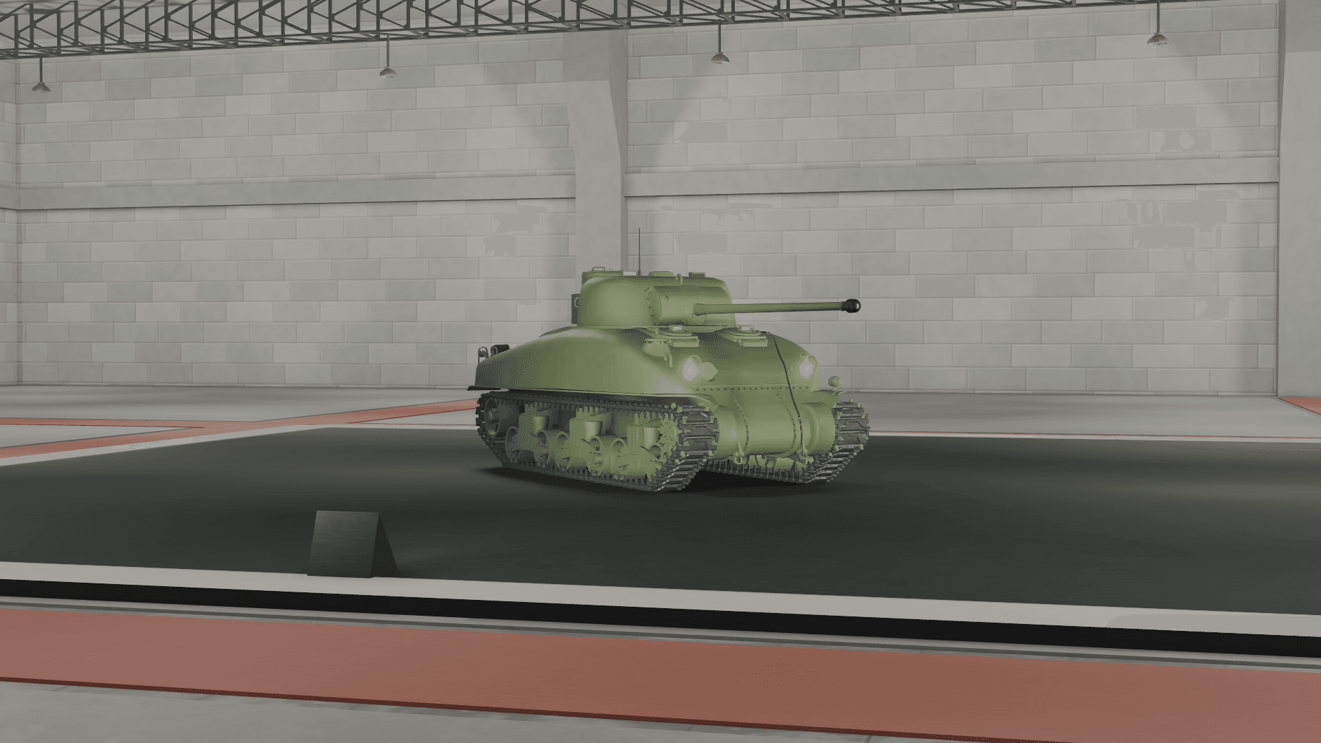 Image of the "Sherman Firefly" in Multicrew Tank Combat on Roblox