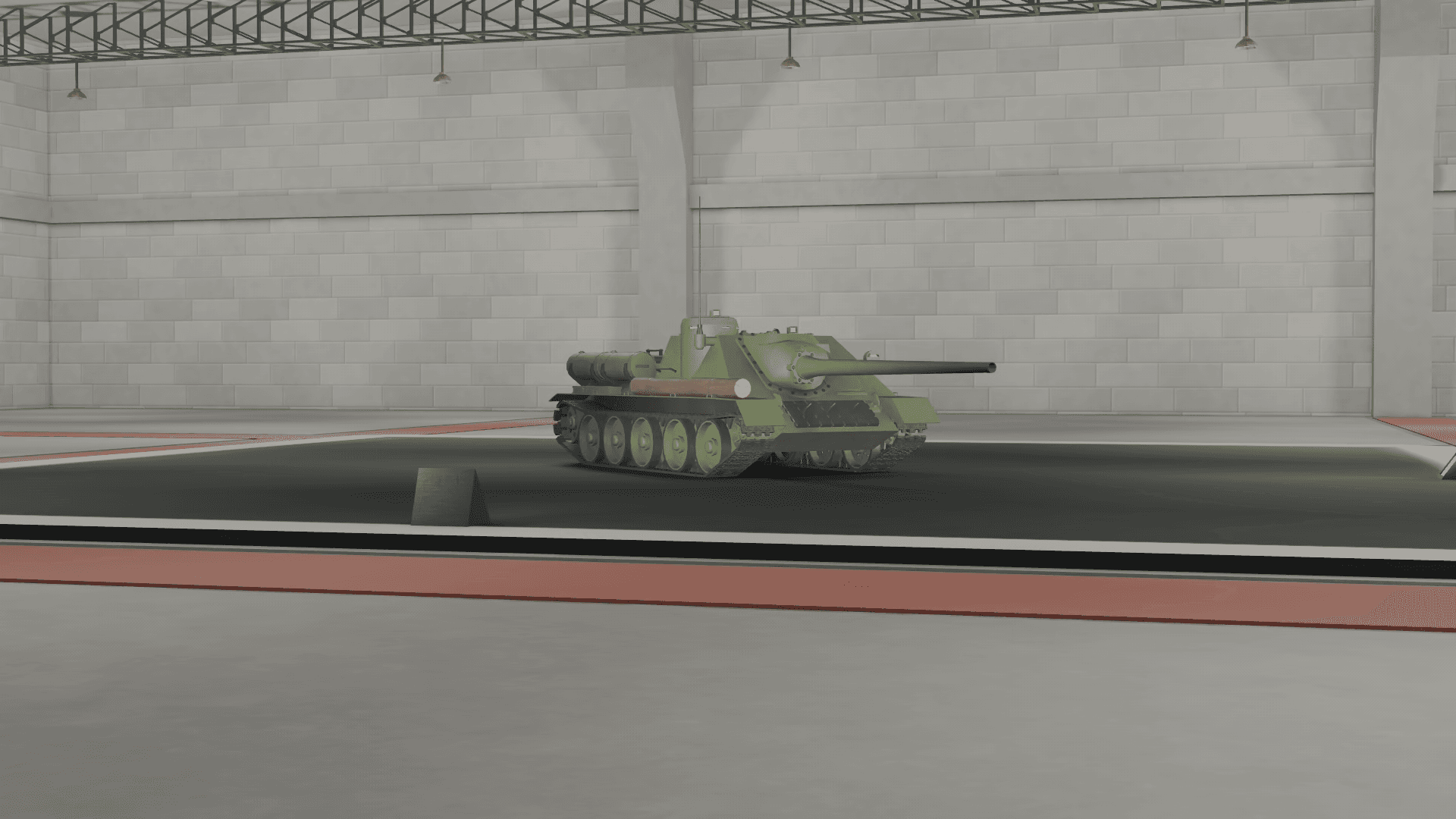 Image of the "SU-100" in Multicrew Tank Combat on Roblox