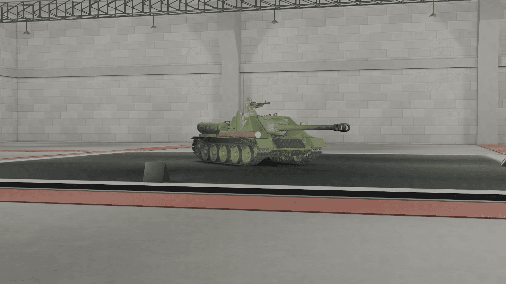 Image of the "SU-122P" in Multicrew Tank Combat on Roblox