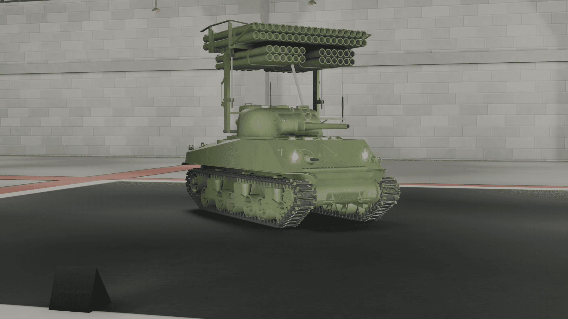 Image of the "T34 Calliope" in Multicrew Tank Combat on Roblox