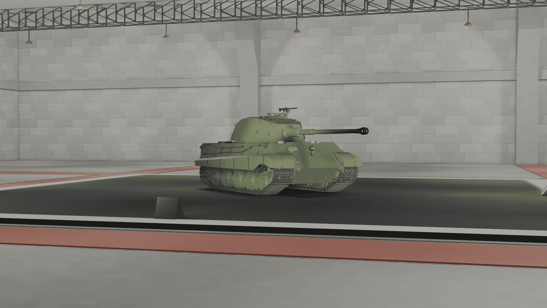 Image of the "Tiger II" in Multicrew Tank Combat on Roblox