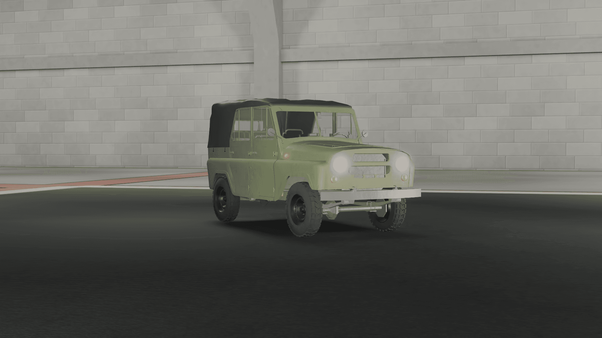 Image of the "UAZ-469" in Multicrew Tank Combat on Roblox