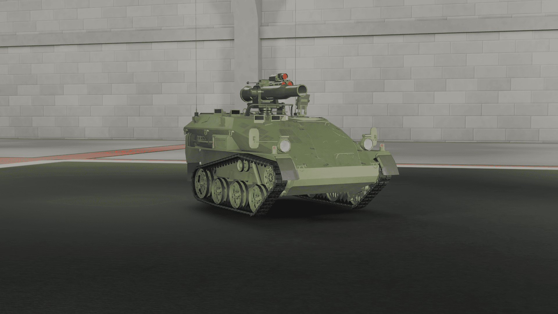 Image of the "Wiesel 1A2" in Multicrew Tank Combat on Roblox